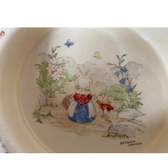 1930s Bunnykins Cereal Bowl - Picture 3 of 4